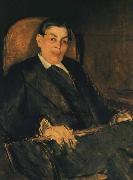 Edouard Manet Portrait of Albert Wolff